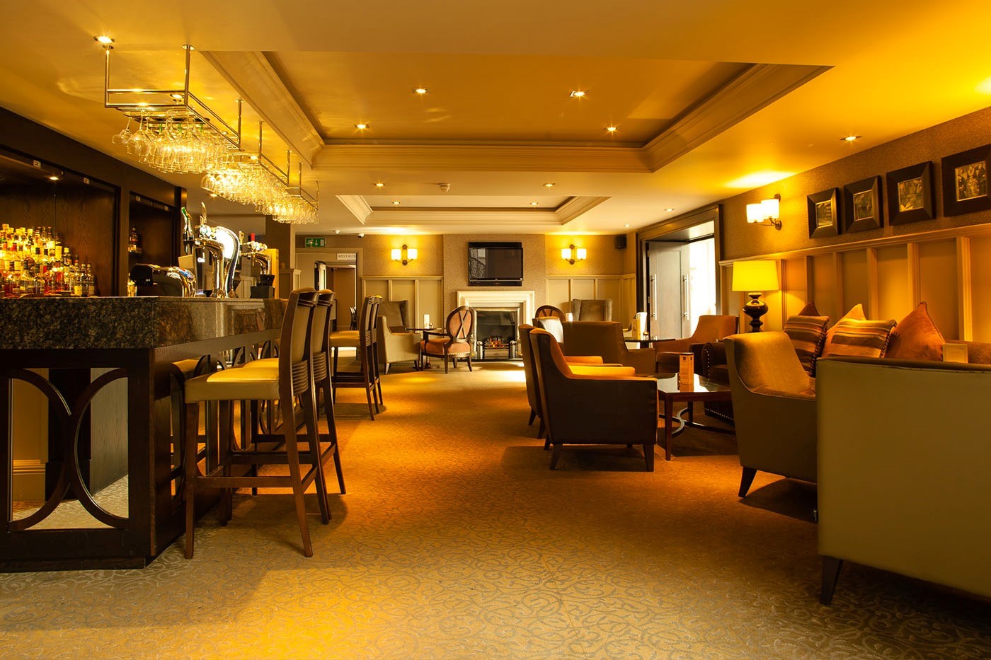 Area for corporate functions at the Dumfries Arms